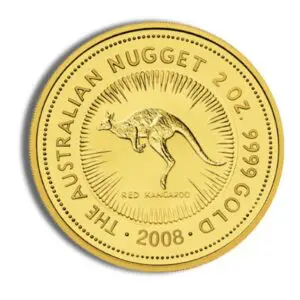 2008 2oz Australia Gold Nugget BU