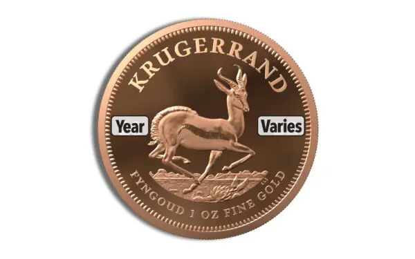 1oz Gold Krugerrand (Year Varies)