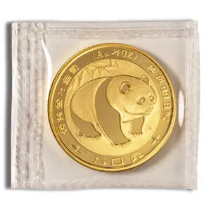 1/2oz China Gold Panda BU Sealed