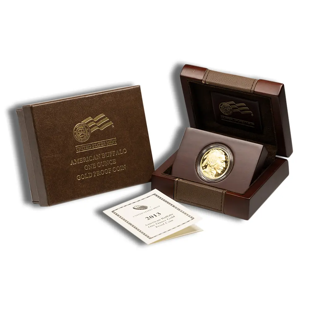 2013-W 1oz Reverse Proof Gold Buffalo