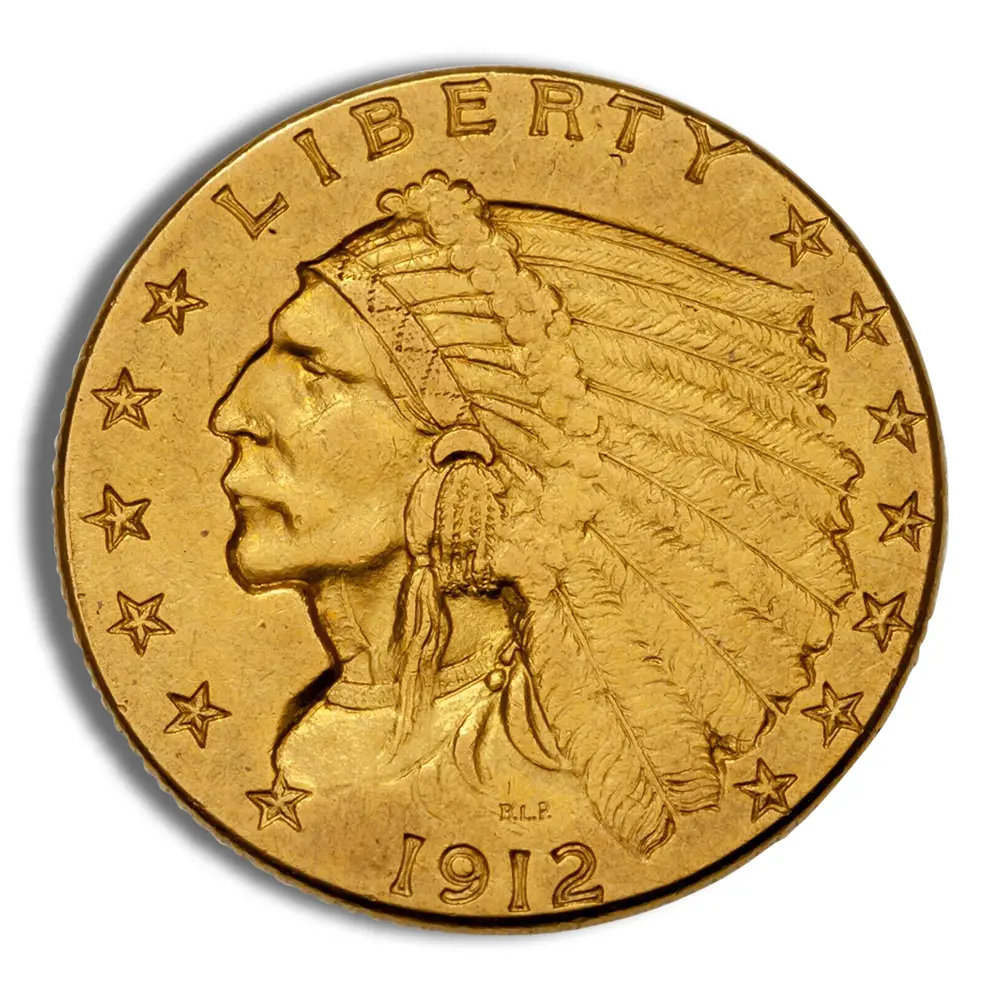 $2.5 Gold Indian Quarter Eagle BU