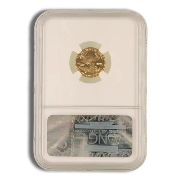 2012 1/10oz Gold Eagle $5 NGC MS70 ER