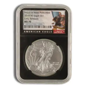 2019 Silver Eagle NGC MS70 Early Releases