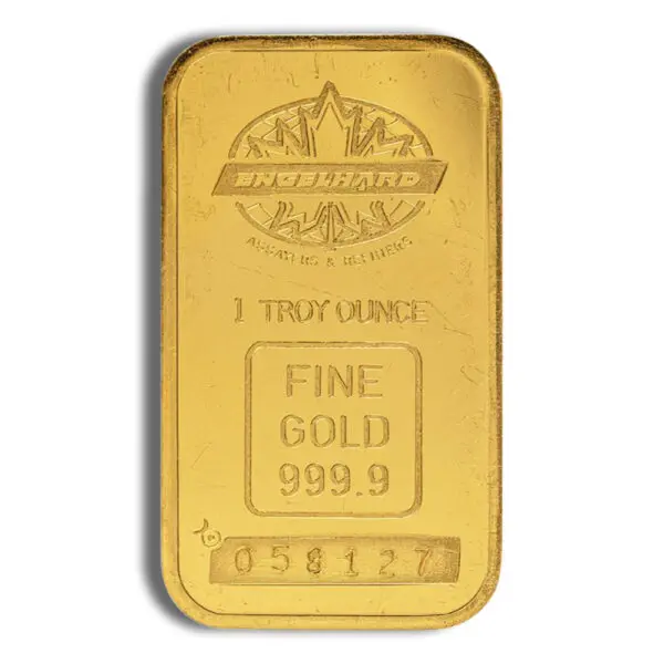 1oz Gold Bar Engelhard