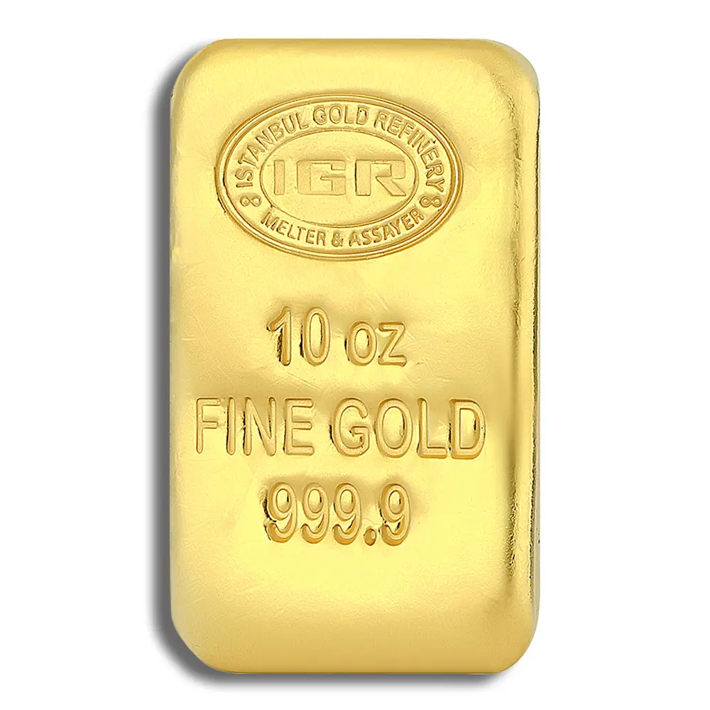 10oz Gold Bar IGR Metals