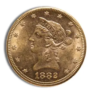 $10 Gold Liberty Eagle BU