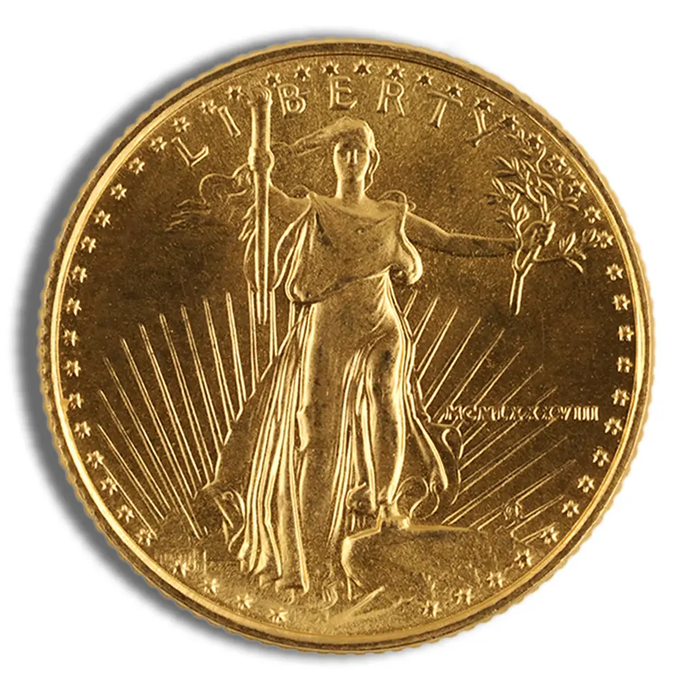 1989 1/10oz Gold Eagle BU (MCMLXXXVIX)