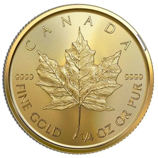 1/4oz Gold Maple Leaf Sealed