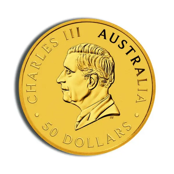 1/2oz Australian Kangaroo/Nugget Gold Coin