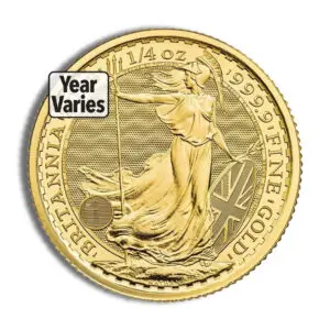 1/4oz Gold Britannia (Year Varies)