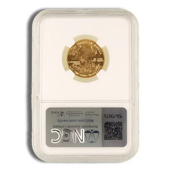 2000 1/4oz Gold Eagle $10 NGC MS69