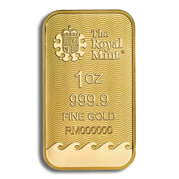 1oz Gold Bar Britannia (Carded)