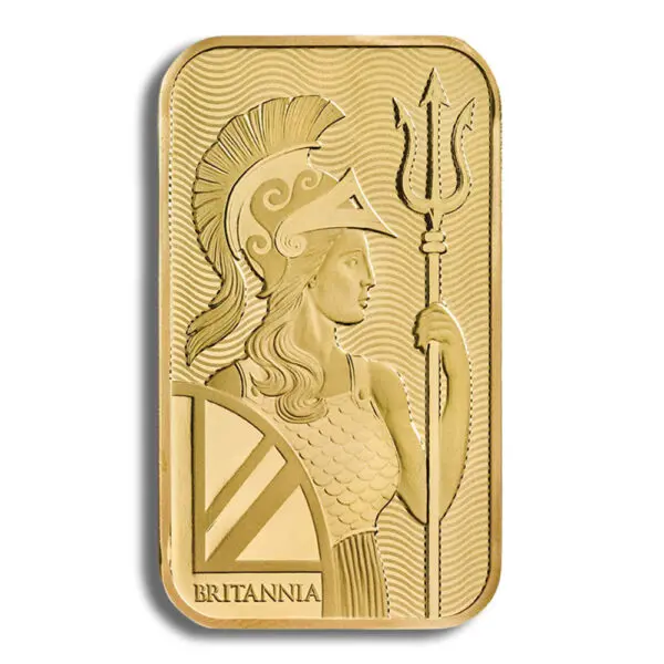 1oz Gold Bar Britannia (Carded)