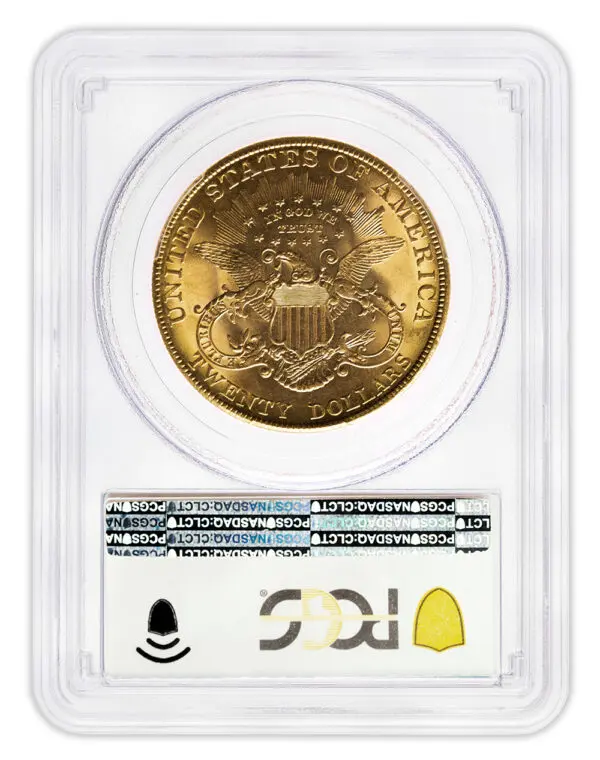 $20 Gold Liberty Double Eagle PCGS MS62