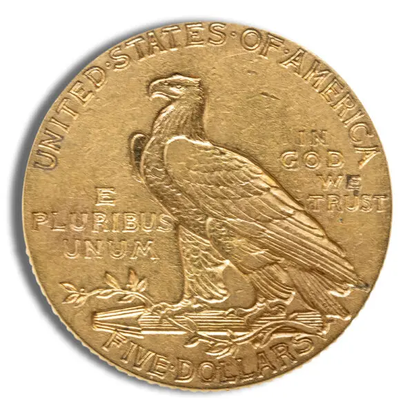 $5 Gold Indian Half Eagle XF