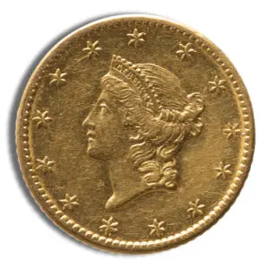 $1 Gold Liberty Type 1 XF