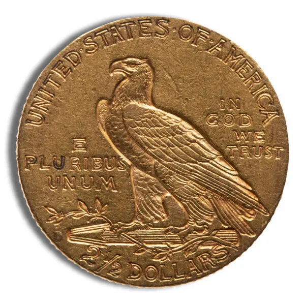 $2.5 Gold Indian Quarter Eagle XF