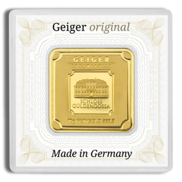 10 gram Gold Bar Geiger (In Assay)