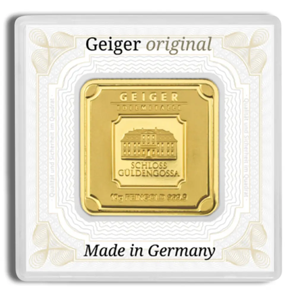 10 gram Gold Bar Geiger (In Assay)