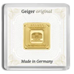 5 gram Gold Bar Geiger (In Assay)