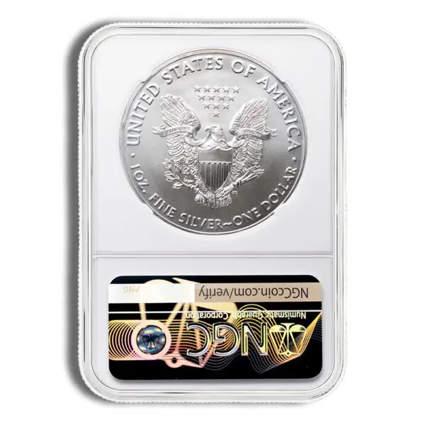 2018 Silver Eagle NGC MS70