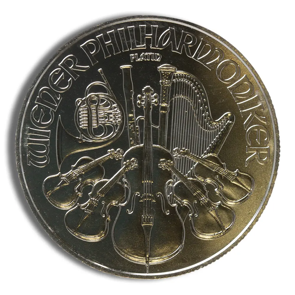 1oz Platinum Philharmonic Coin