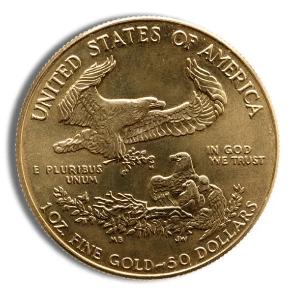 1990 1oz Gold Eagle BU (MCMXC)