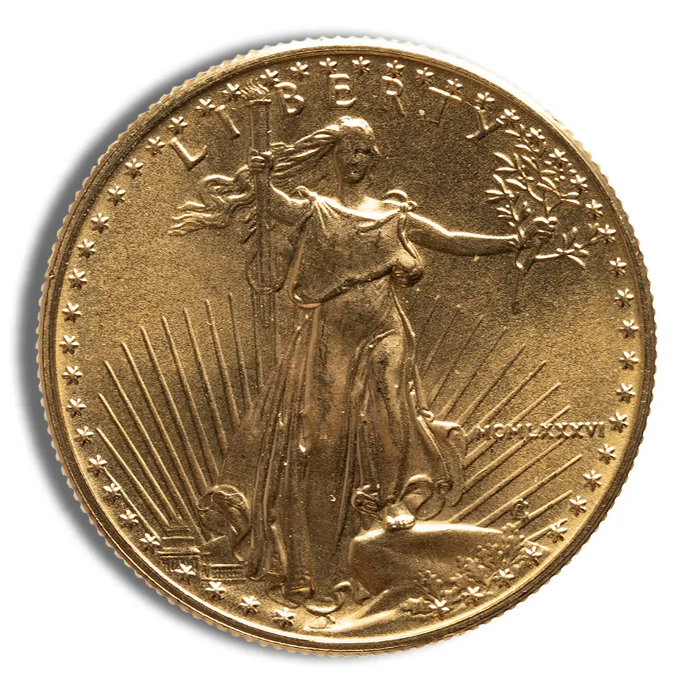 1986 1/2oz Gold Eagle BU (MCMLXXXVI)