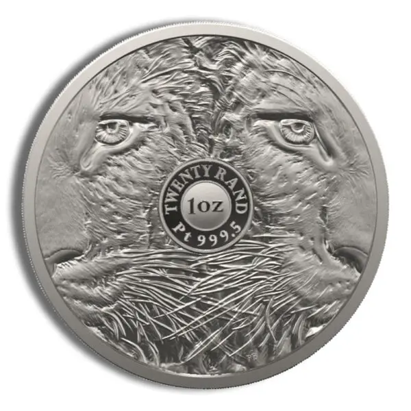 2023 1oz Platinum Big 5 Leopard Coin