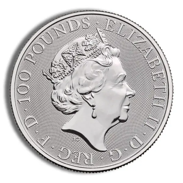 2022 1oz Queen's Beast Platinum Coin