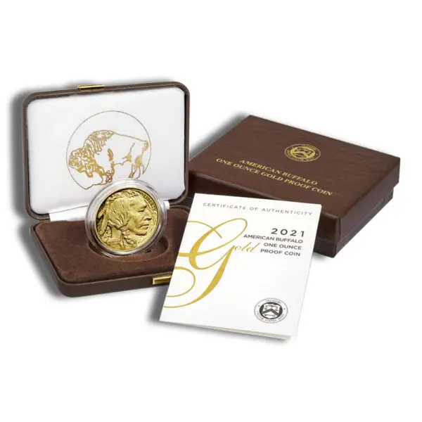 2021-W 1oz Proof Gold Buffalo