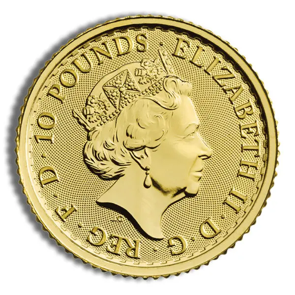 1/10oz Gold Britannia (Year Varies)