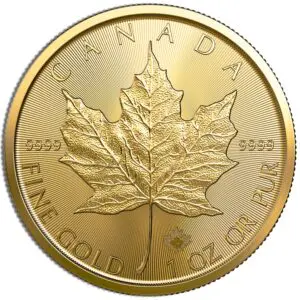 1oz Gold Maple Leaf (Year Varies)