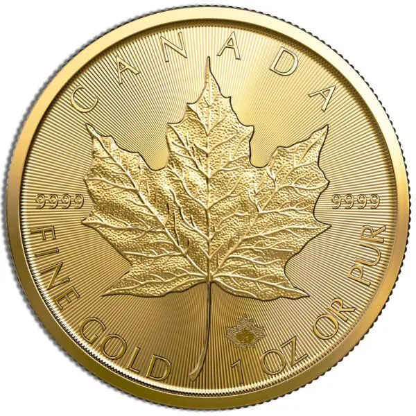 1oz Gold Maple Leaf (Year Varies)