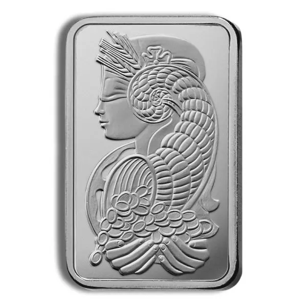 1oz Palladium Bar PAMP Fortuna (Carded)