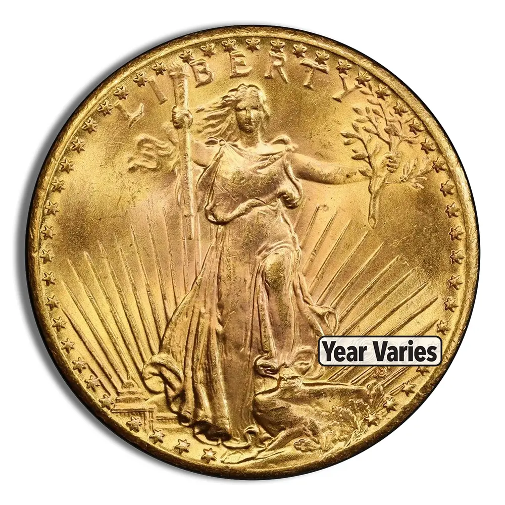 $20 Gold Saint-Gaudens Double Eagle XF