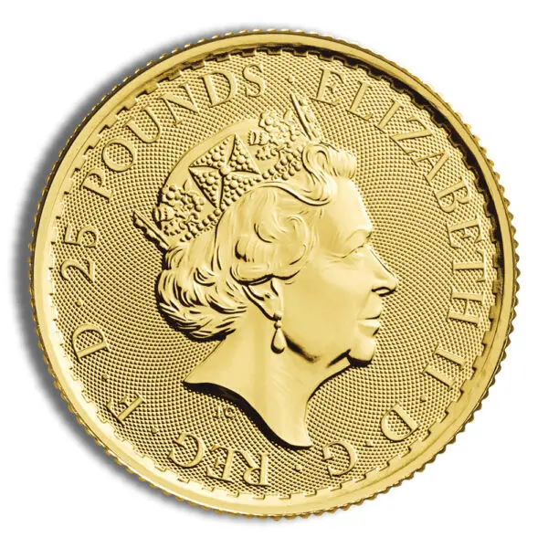 1/4oz Gold Britannia (Year Varies)