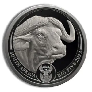 2023 1oz Platinum Big 5 Buffalo Coin