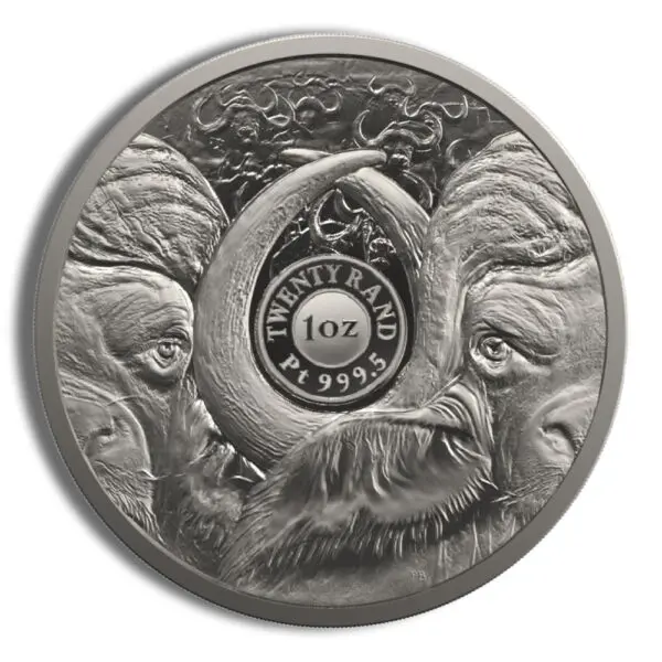 2023 1oz Platinum Big 5 Buffalo Coin