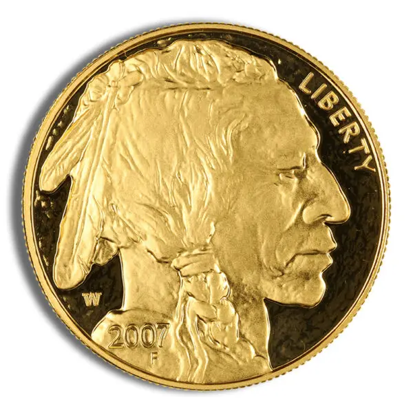 2007-W 1oz Proof Gold Buffalo