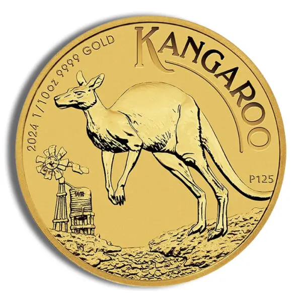 2024 1/10oz Australian Kangaroo Gold Coin