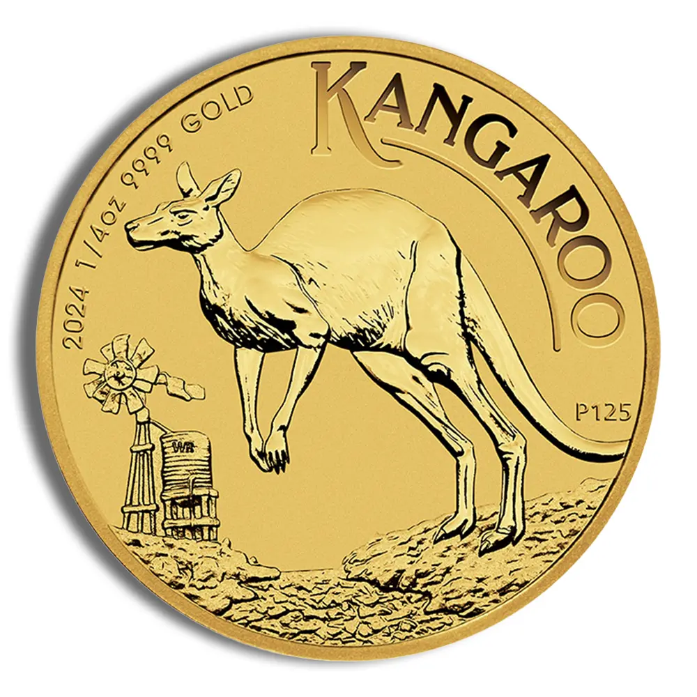 2024 1/4oz Australian Kangaroo Gold Coin