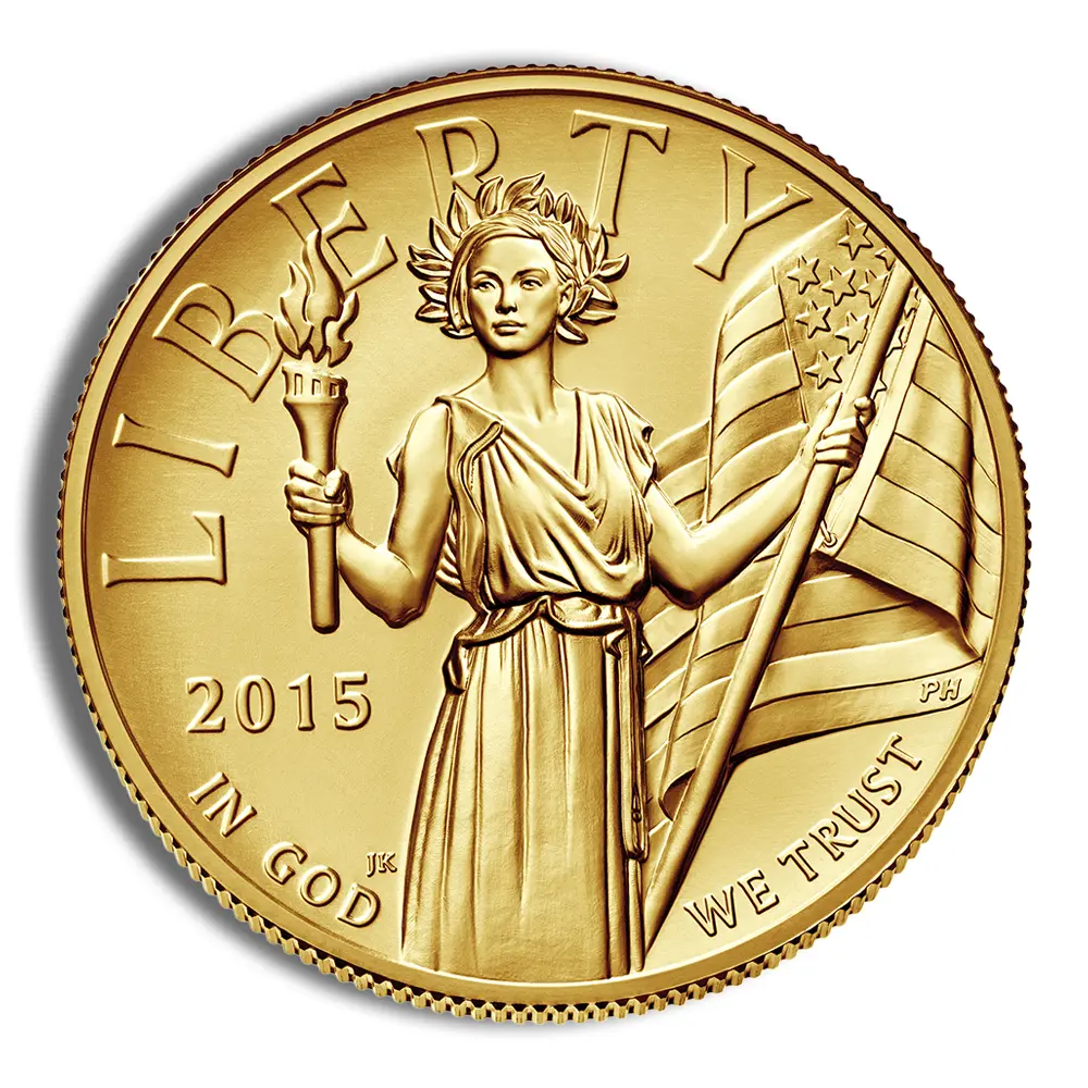 2015-W Liberty High Relief Gold Coin BU