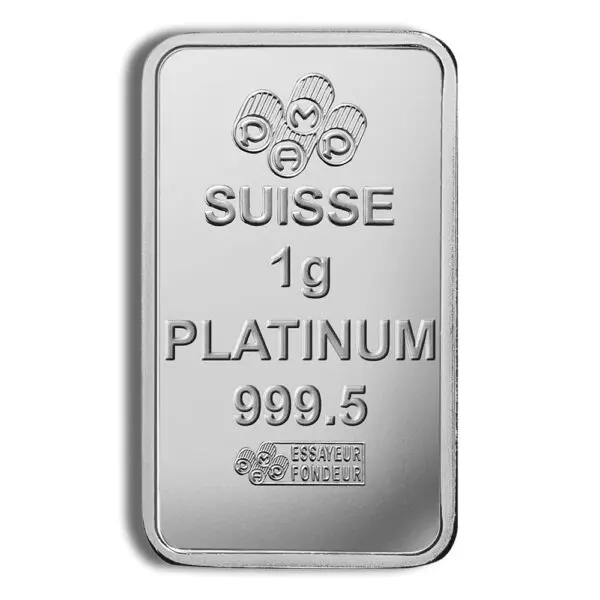 25 x 1 gram Platinum Bar Multigram