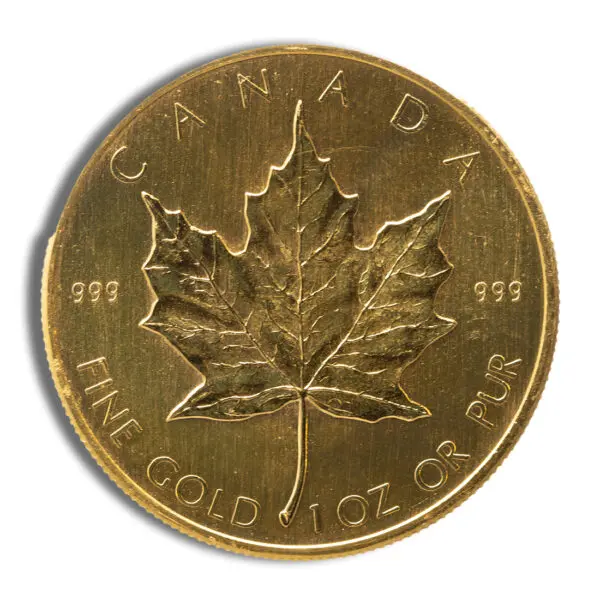 1oz Gold Maple Leaf (Year Varies)