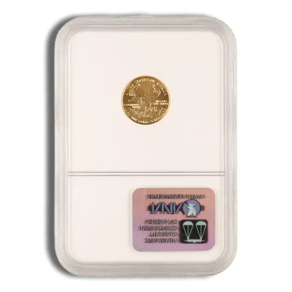 1989 1/10oz Gold Eagle $5 NGC MS69