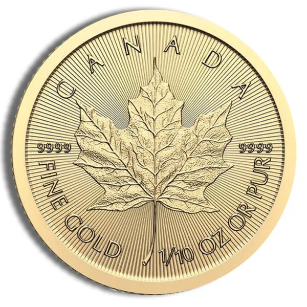 2025 1/10oz Gold Maple Leaf (Sealed)