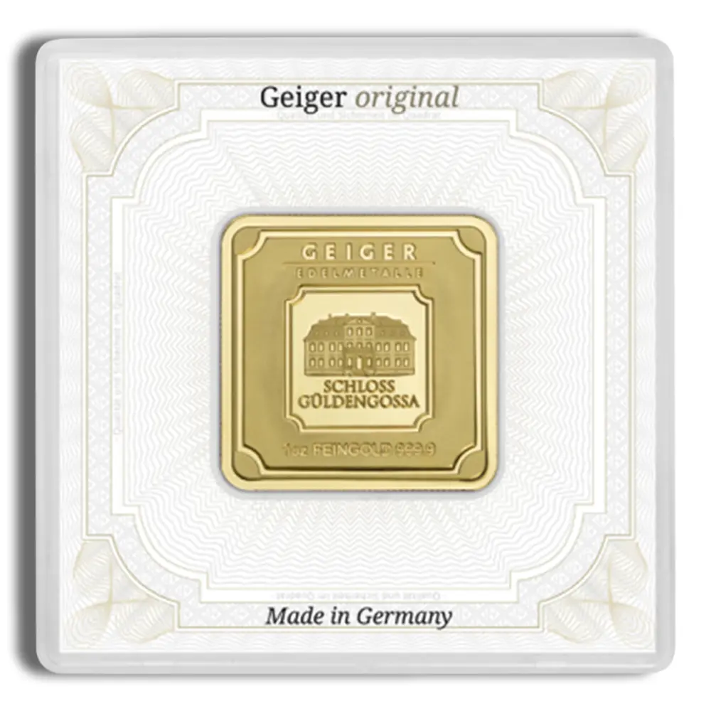 1oz Gold Bar Geiger (In Assay)