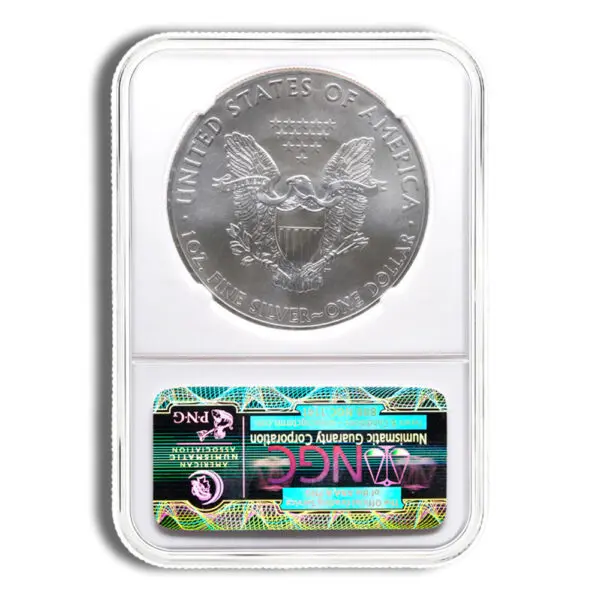 2011 Silver Eagle NGC MS70