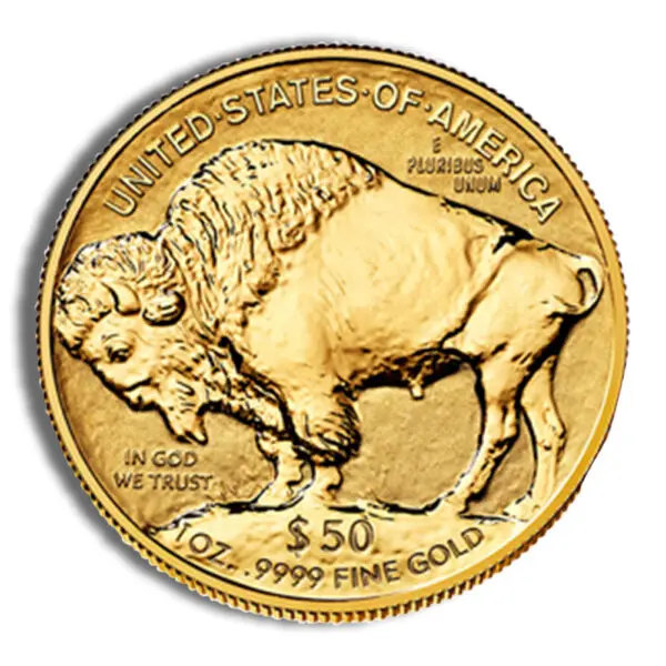 2008-W 1oz Burnished Gold Buffalo